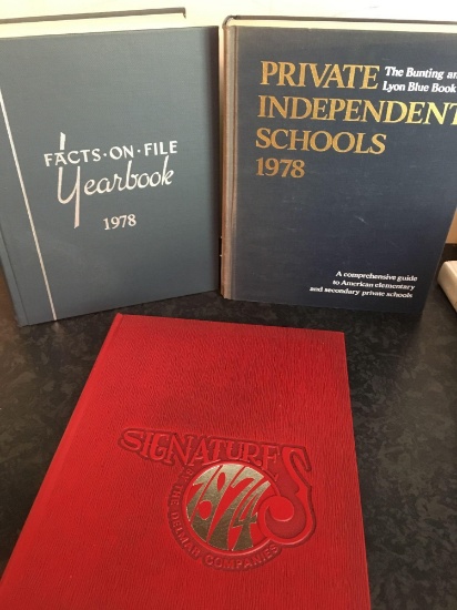 Fact File Reference Books for Yearbooks/Independent Schools 1978