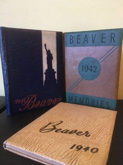 Bluefield High School Yearbooks - 1940; 1941; 1942