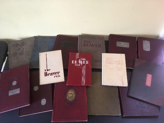 Bluefield High School Yearbooks - 1921; 1922; 1923; 1924; 1926; 1927; 1928; 1929; 1930; 1931; 1932;