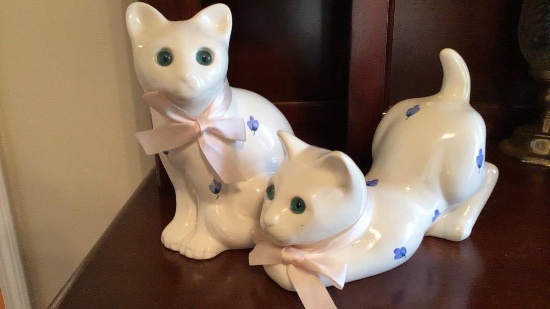 Lot cat figurines