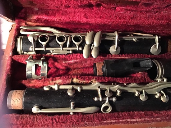 Palmer clarinet.  As found condition