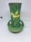 Roseville green Zephyr Lilly vase.  131-7.