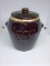 McCoy brown drip cookie jar