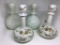 Lot perfume bottles, dresser items