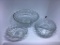 Fostoria America 10 in, 6 in bowls.  Divided