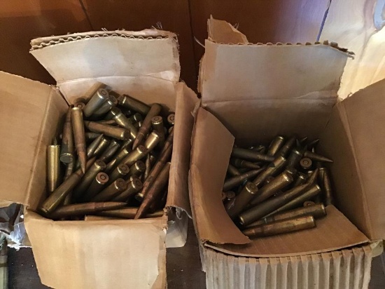 30.06, 380.  Hipower shells.  Old ammo.