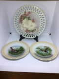 Vintage plate lot.   Two Limoges pcs.