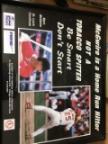 Mark McGwire poster.  Framed.  25 x 20