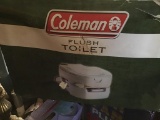 Coleman flush toilet.  New in box.