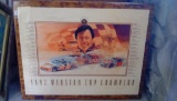 Alan Kulwicki lot of 3 picture & plaque (30x24)