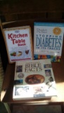3 books Kitchen table - fascinating Bible Facts &