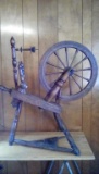 Spinning wheel wooden