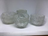 Berry/ dessert set.  Large bowl, 8 small bowls