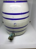 Two gallon water crock with spout