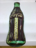 Old Coca Cola thermometer.  16 inches.  Rust in