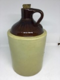 10 inch  crock jug.  Marked USA on bottom.