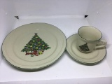 8 place setting Global Christmas China.