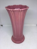 Fiesta vase.  10 inches.  Pink