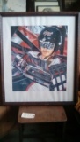 Dale Earnhardt framed picture 