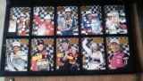 NASCAR card collection 24 karat gold collection