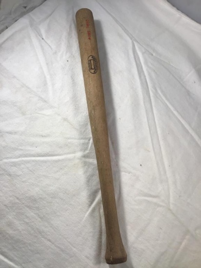 Souvenir baseball bat.  Marion Handle Mills.