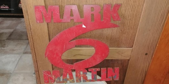 MARK MARTIN HEAVY METAL CUTOUT