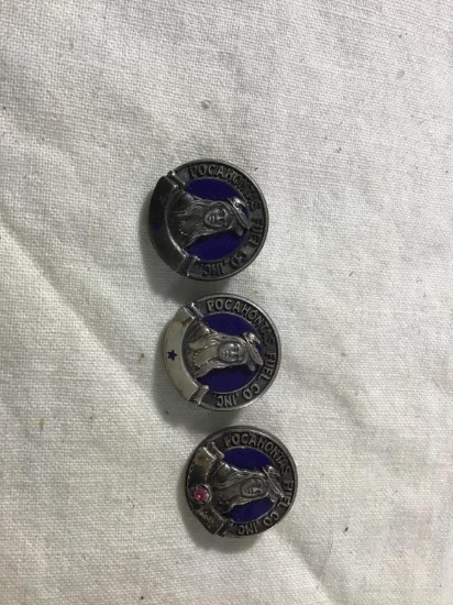3 Pocahontas Fuel service pins