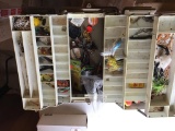 Tackle box with contents