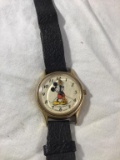 Lorus Mickey Mouse watch.  Watch face measures 1