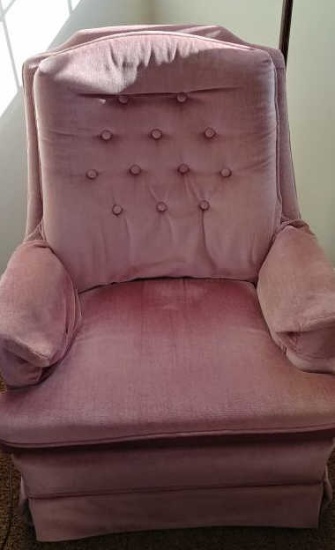 Upholstered rocker/ armchair