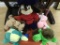 Fievel mouse and four Ty plush friends