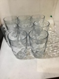 8 drinking glasses