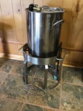 Propane Cooker.  Stainless
