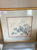 Oriental framed print