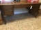 Traditional style desk. 5ft W 30 in tall and 30in