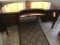 Stunning semi lunar desk with inlaid top