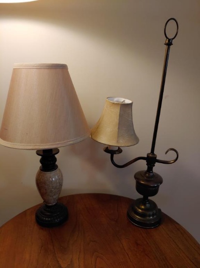 22 and 19 inch lamps