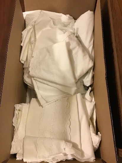 Box of twin sheets