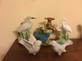 Bird figurines.  Lefton.  Othersi