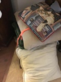 Lot of throw pillows