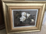 Framed floral prints.  Amazing Grace framed print