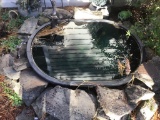 Garden pond with pump.  30 inches