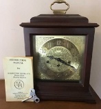 Harrington House Mantel clock w/key