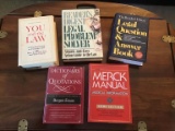 Law and medical books