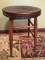 Vintage Stool. 17.5 Inches Tall. Oak And Other