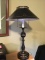 Vintage Tole Metal Lamp. 26 Inches