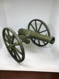 Brass Cannon. 3 Pcs. 21 Inches End To End
