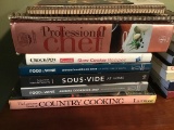 Large Lot Of Cookbooks. Most Hardbacks.