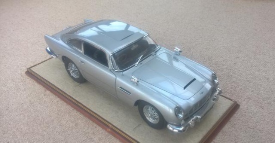 18th Scale model of the James Bond Aston Martin