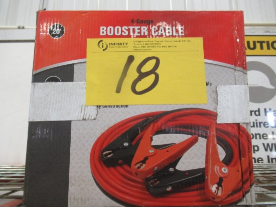 FOUR GAUGE BOOSTER CABLE